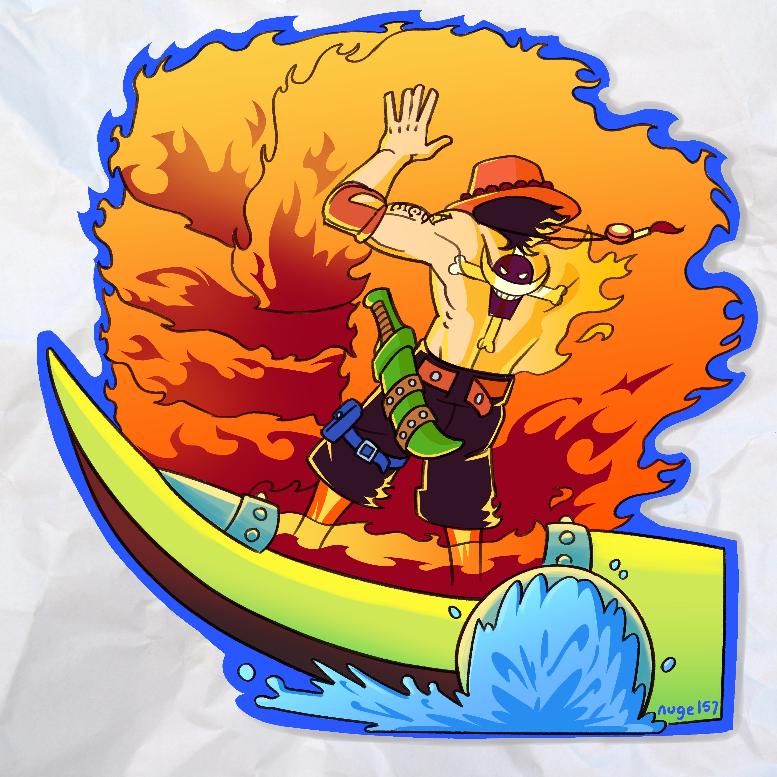 One Piece Fire Fist Ace